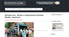 Desktop Screenshot of kliniska.com