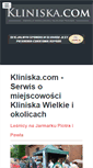 Mobile Screenshot of kliniska.com